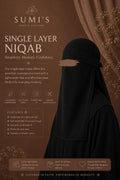 Single Layer Niqab